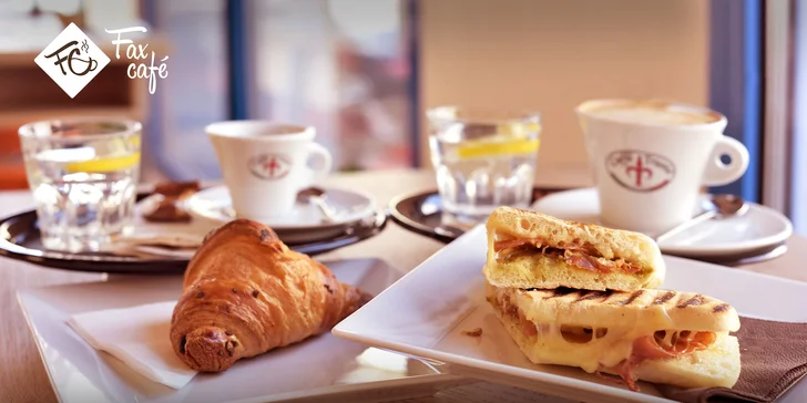 Raňajkové menu vo FaxCafé podľa vášho výberu