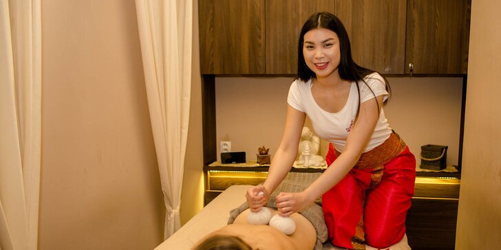 Thajská masáž alebo masáž podľa výberu. Aj u vás doma!