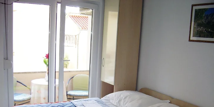 Baška Voda: 7 nocí v apartmánoch s možnosťou dokúpenia polpenzie