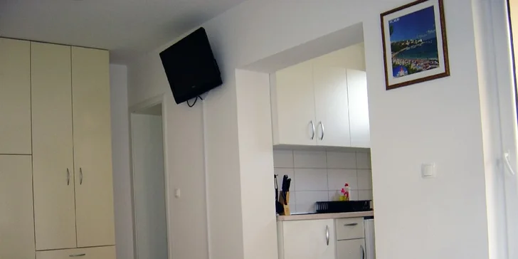 Baška Voda: 7 nocí v apartmánoch s možnosťou dokúpenia polpenzie