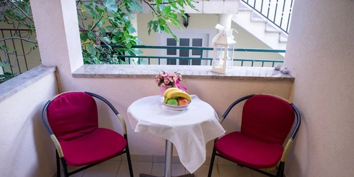 Baška Voda: 7 nocí v apartmánoch s možnosťou dokúpenia polpenzie