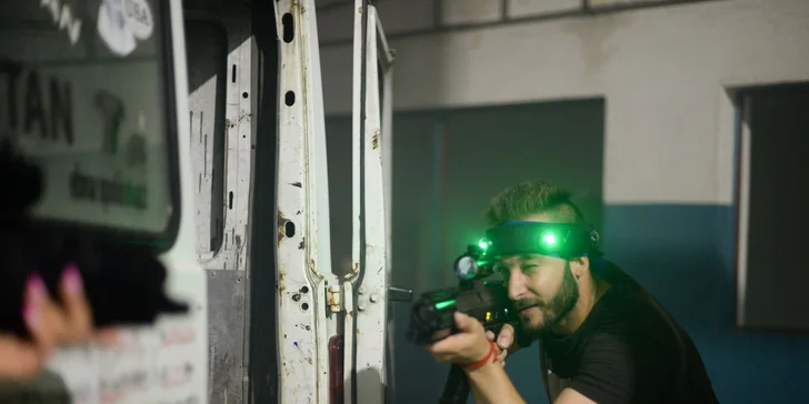 Laserová prestrelka v najväčšej aréne na Slovensku!