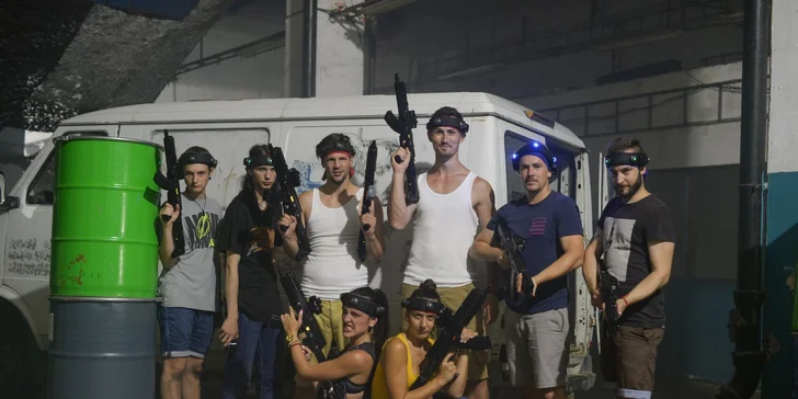 Laserová prestrelka v najväčšej aréne na Slovensku!