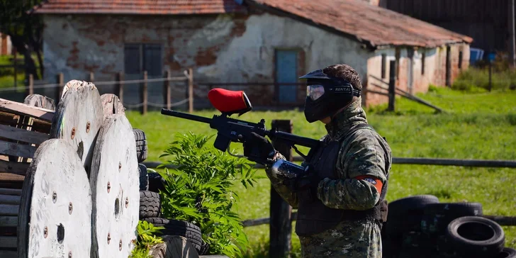 Paintball v Nitre: v cene kompletná výbava a až 1000 guľôčok