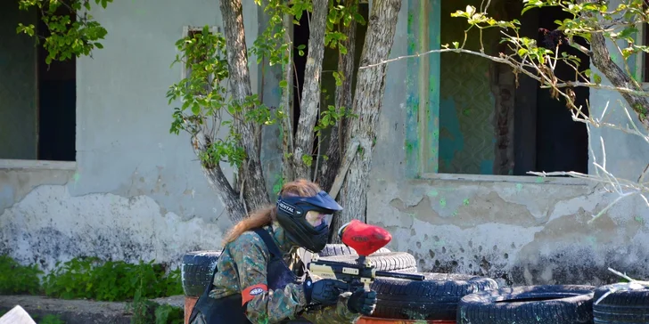 Paintball v Nitre: v cene kompletná výbava a až 1000 guľôčok