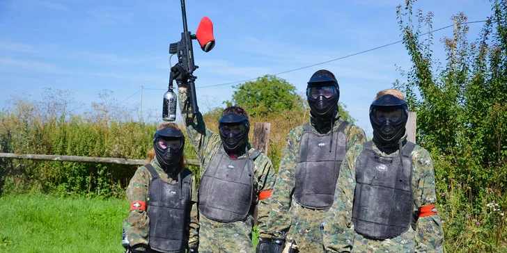 Paintball v Nitre: v cene kompletná výbava a až 1000 guľôčok