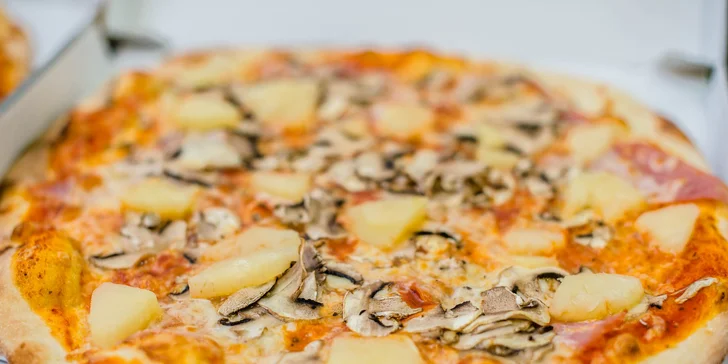 2× alebo 3× Pizza Euro na donášku-IBA NOČNÝ ROZVOZ alebo take away