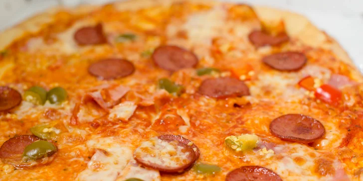 2× alebo 3× Pizza Euro na donášku-IBA NOČNÝ ROZVOZ alebo take away
