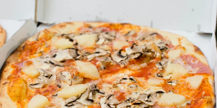 2× alebo 3× Pizza Euro na donášku-IBA NOČNÝ ROZVOZ alebo take away
