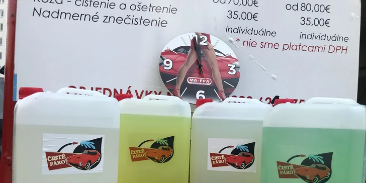 EKO čistenie interiéru a exteriéru s tepovaním vozidiel