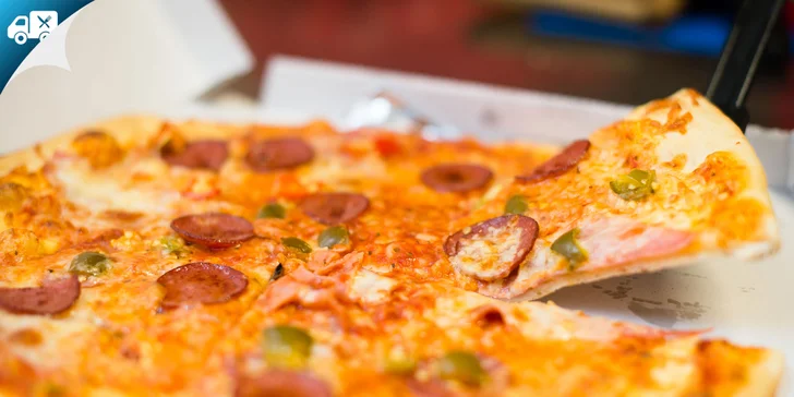 2× alebo 3× Pizza Euro na donášku-IBA NOČNÝ ROZVOZ alebo take away