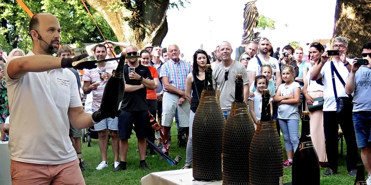 Ochutnávka vín s možnosťou sabráže vo vinotéke WINE EXPERT