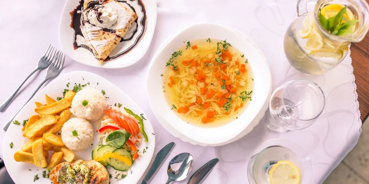 Oslávte promócie! Slávnostné 3-chodové menu v reštaurácii Krušovice