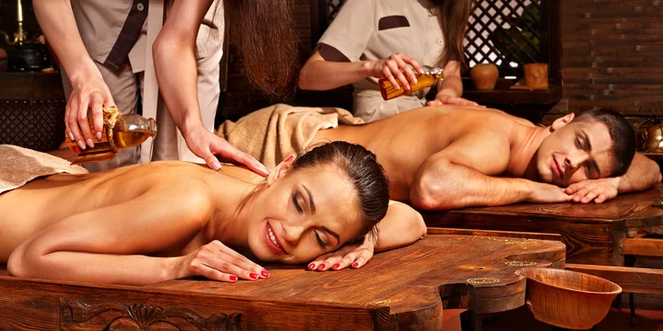 Párová relaxačná masáž podľa výberu s detoxikačným nápojom