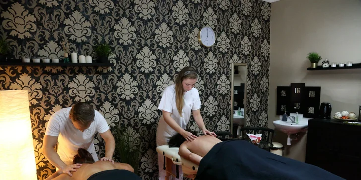 Párová relaxačná masáž podľa výberu s detoxikačným nápojom