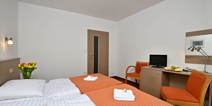 Skvelý 4* relax v Hlbokej nad Vltavou s raňajkami aj jednou večerou a wellness