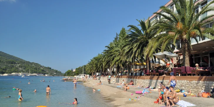 All inclusive dovolenka na obľúbenom ostrove Korčula - Hotel Posejdon