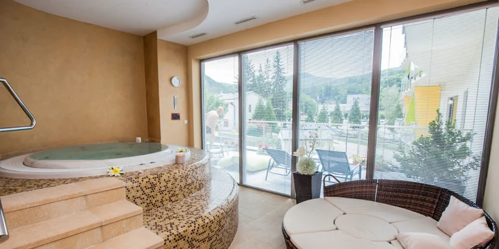 Vstup do relaxačného wellness hotela Panorama****