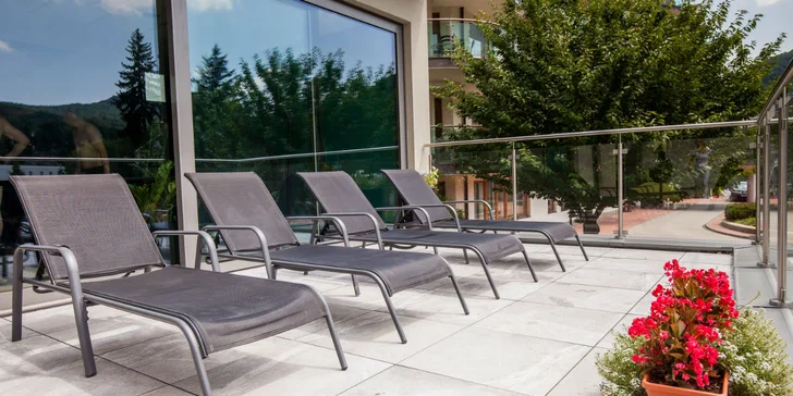 Vstup do relaxačného wellness hotela Panorama****