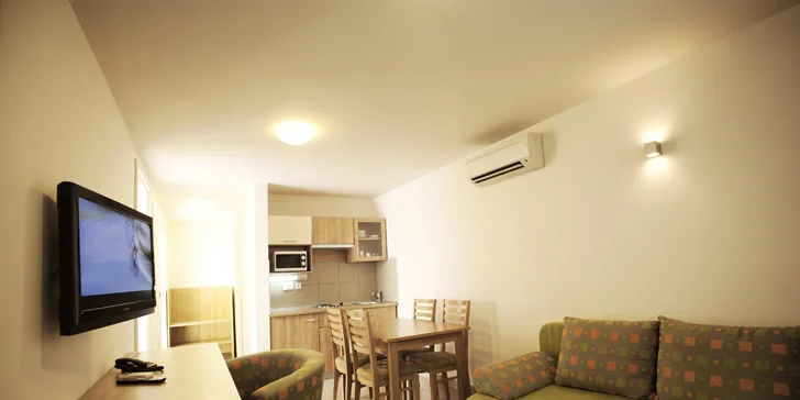 Leto v plne vybavenom apartmáne Holiday Park Zelená Punta