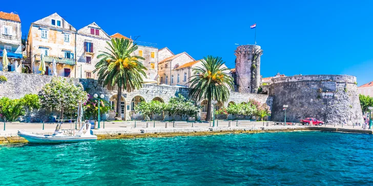 All inclusive dovolenka na obľúbenom ostrove Korčula - Hotel Posejdon