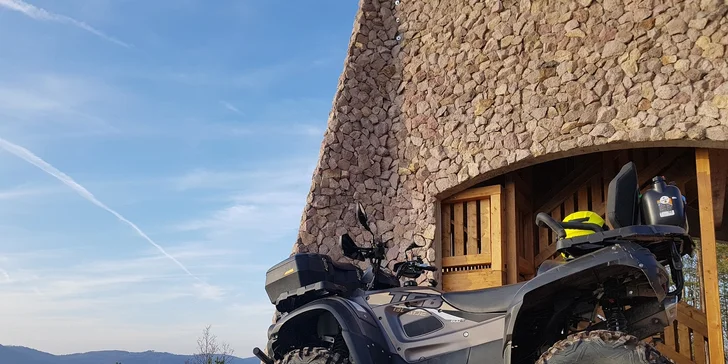 Nadupaná adrenalínová jazda na štvorkolkách