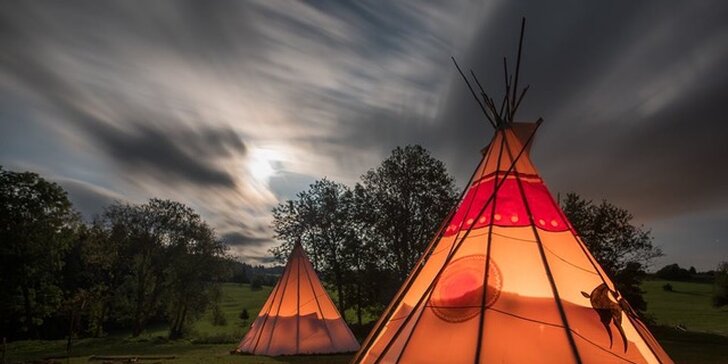 Letný indiánsky tábor v Kremnických vrchoch: nezabudnuteľné dobrodružstvo v teepee stanoch pre deti od 6 do 17 rokov