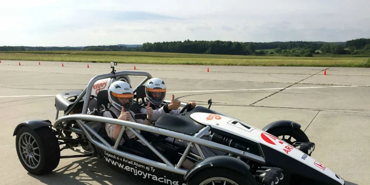 Jazda na jednom z najrýchlejších áut sveta! Ariel Atom!