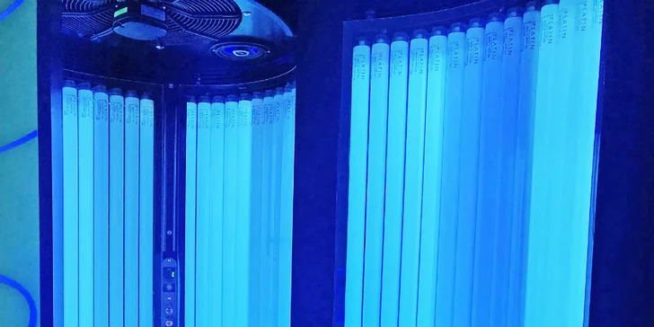 Solárium s vibračnou plošinou a Collagenovou terapiou