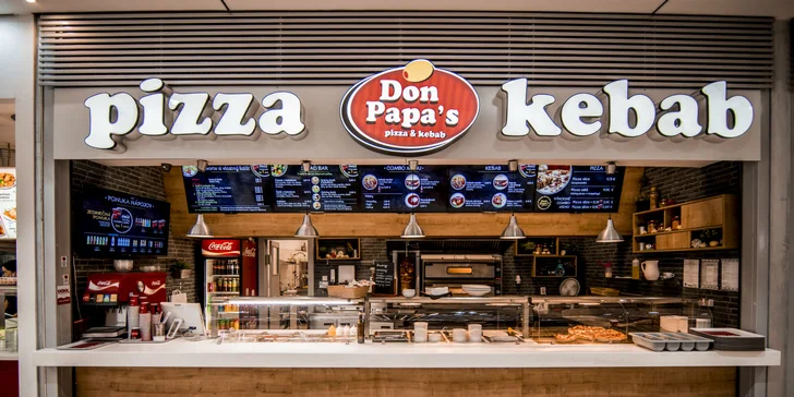 2 kúsky pizze s osviežujúcim nápojom v Don Papa's