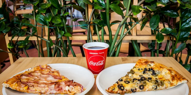 2 kúsky pizze s osviežujúcim nápojom v Don Papa's