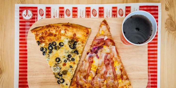 2 kúsky pizze s osviežujúcim nápojom v Don Papa's