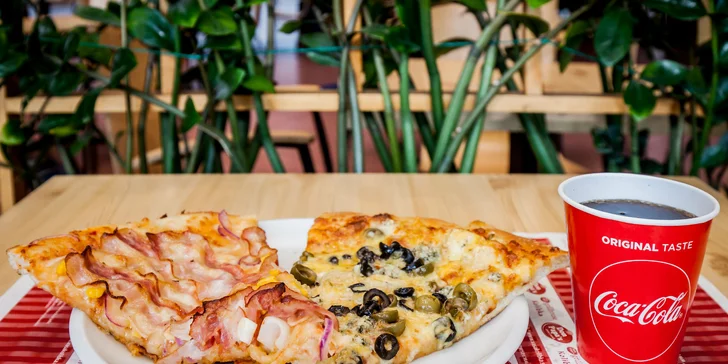 2 kúsky pizze s osviežujúcim nápojom v Don Papa's