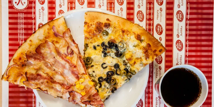 2 kúsky pizze s osviežujúcim nápojom v Don Papa's