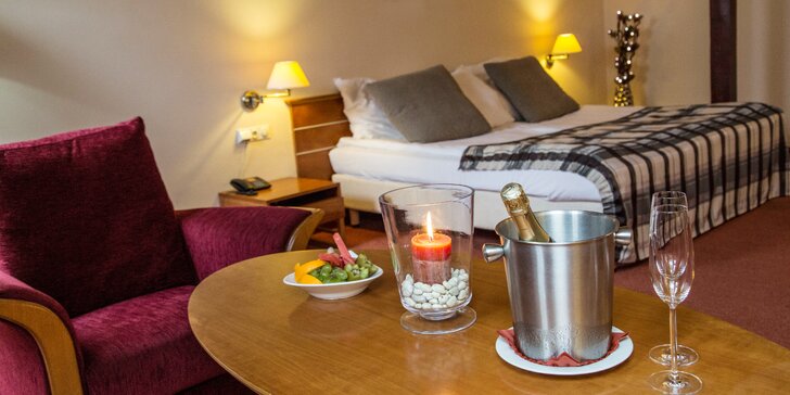 Relax v 4 * hoteli v historickom centre Tábora s wellness a skvelou polpenziou