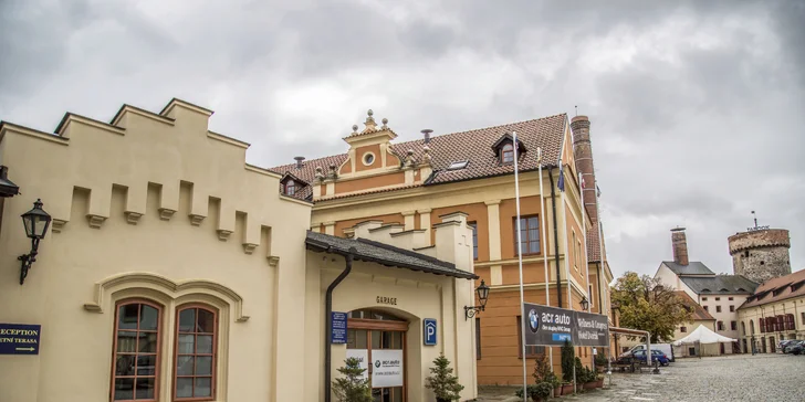 Relax v 4 * hoteli v historickom centre Tábora s wellness a skvelou polpenziou