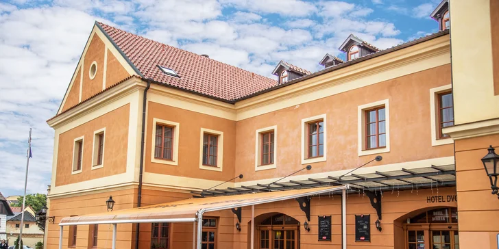 Relax v 4 * hoteli v historickom centre Tábora s wellness a skvelou polpenziou