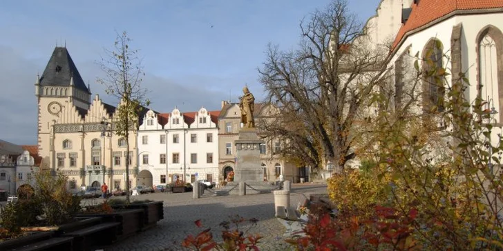 Relax v 4 * hoteli v historickom centre Tábora s wellness a skvelou polpenziou