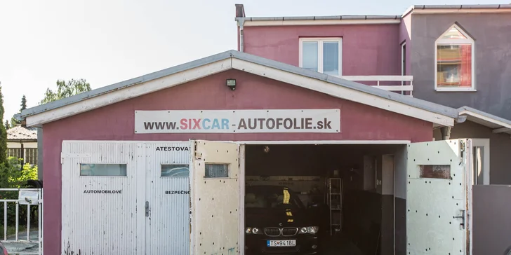 Autofólie na okná pre vaše auto v SIXCAR-autofólie