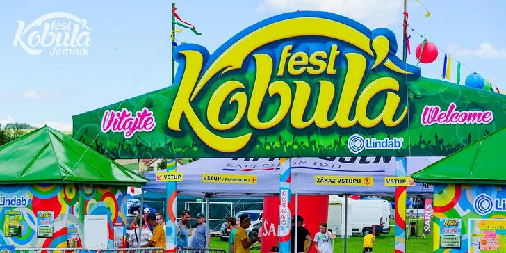 1-dňový či 2-dňový lístok na Kobuľa Fest plný dobrej hudby