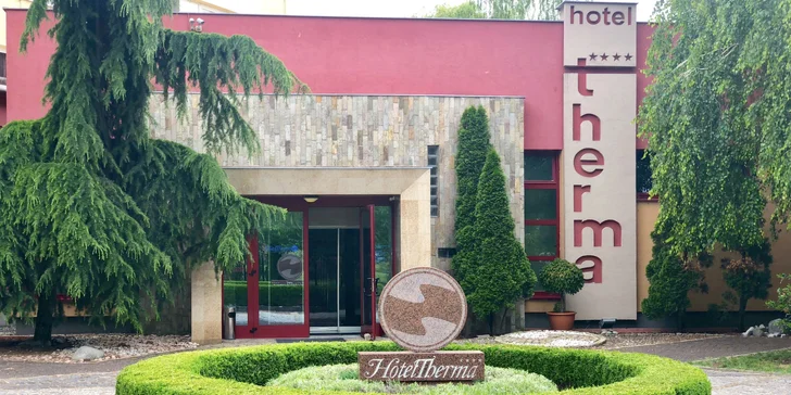 Celodenný wellness, spa balíček a večera v Hoteli Therma****