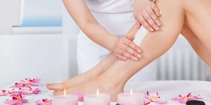 Epilácia voskom s obsahom aloe vera alebo levandule