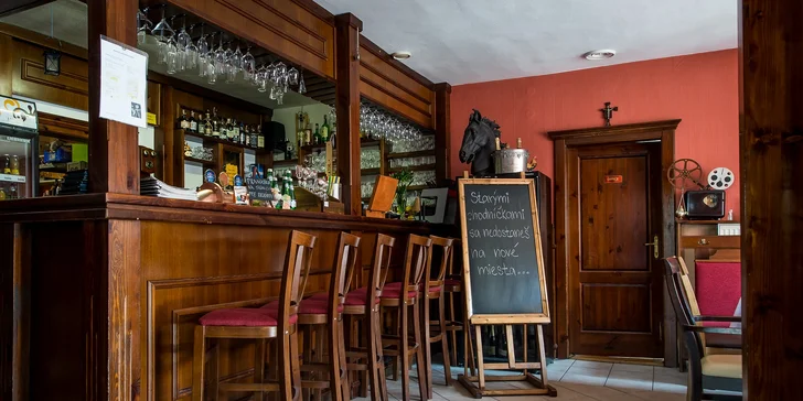 4-chodová romantická večera v Restaurant u Septima