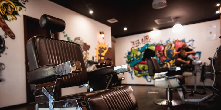 Klasický pánsky strih či úprava brady vo Frank Nitti Barbers