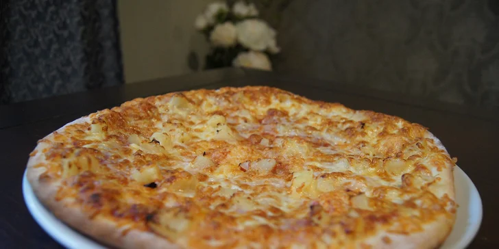 Pizza podľa vlastného výberu v reštaurácii Kalvín