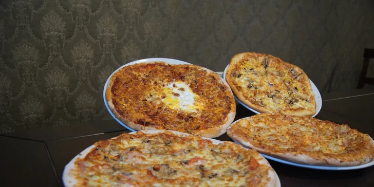 Pizza podľa vlastného výberu v reštaurácii Kalvín