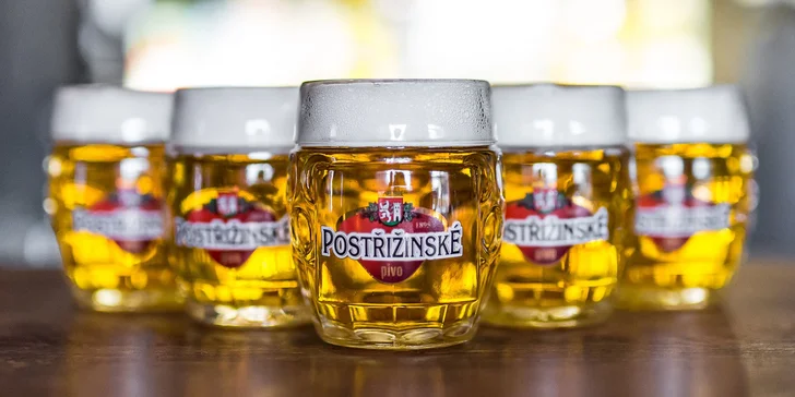 Nechajte si načapovať polliter kvalitného piva - na výber z 2 druhov!
