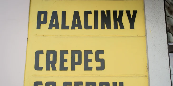 Palacinky, koláč či muffin a kávička v Grand caffe