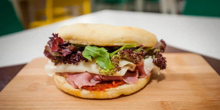 Panini pripravené zo skutočného talianskeho pečiva!