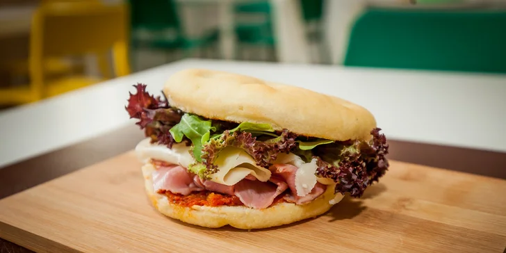 Panini pripravené zo skutočného talianskeho pečiva!